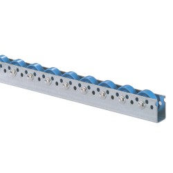 Roller tracks with standard plastic rollers D. 48 mm