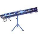 Roller conveyors with measuring facilities