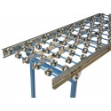 Multi-directional roller conveyors